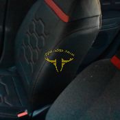 روکش چرم مشکی سیتروئن C3