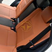 روکش چرم مشکی و مارون راوفور Rav4
