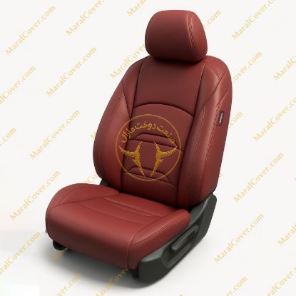 روکش چرم درجه یک مارال دیگنیتی زرشکی