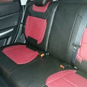 روکش صندلی چرم مشکی و قرمز فابریک چانگان