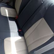 روکش صندلی چرم مشکی و کرم فاریک فاو بسترن بی 50 B