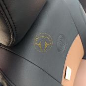 روکش چرم مشکی و مارون اچ سی کراس