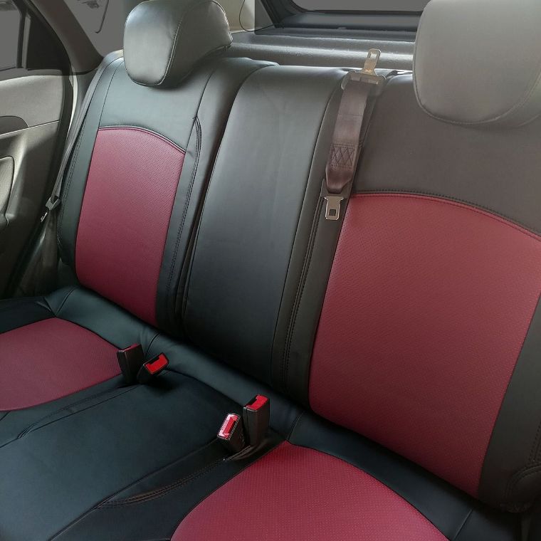 روکش چرم مشکی و مارون اچ سی کراس