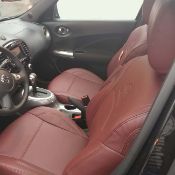 روکش چرم زرشکی نیسان جوک