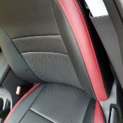 روکش چرم مشکی و زرشکی ایکس 33 اس