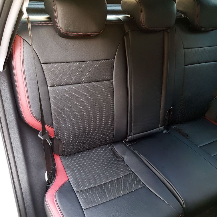 روکش چرم مشکی و زرشکی ایکس 33 اس