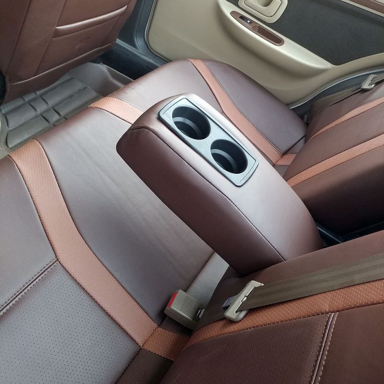 روکش چرم مشکی نوار کرم پرشیا جدید 2021