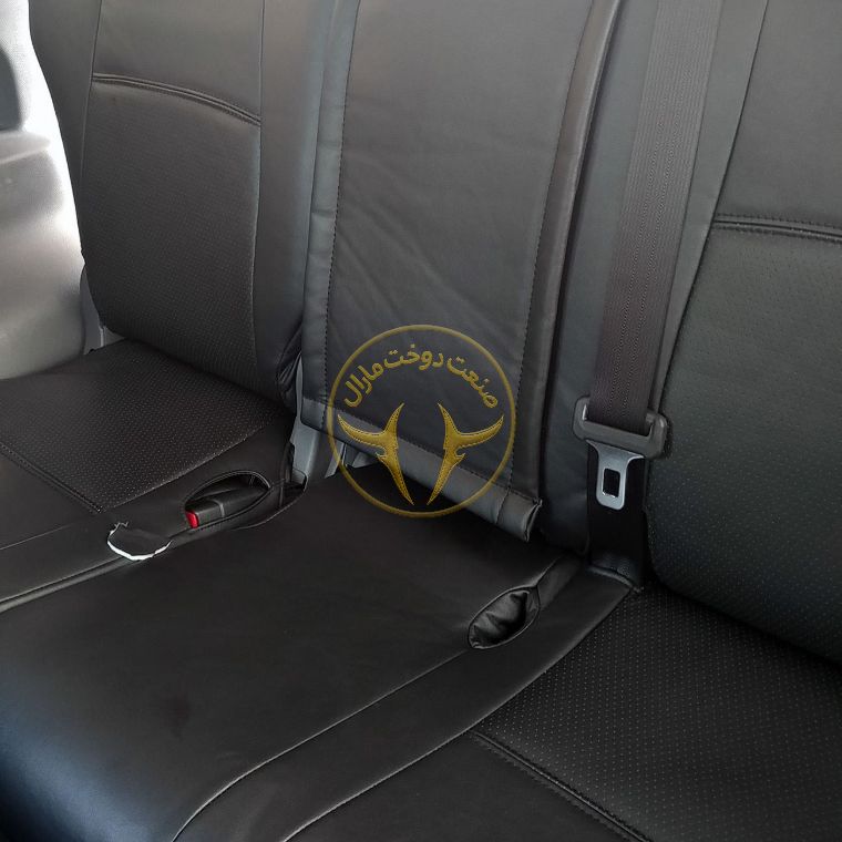 روکش چرم مشکی پرادو 2008 دودرب