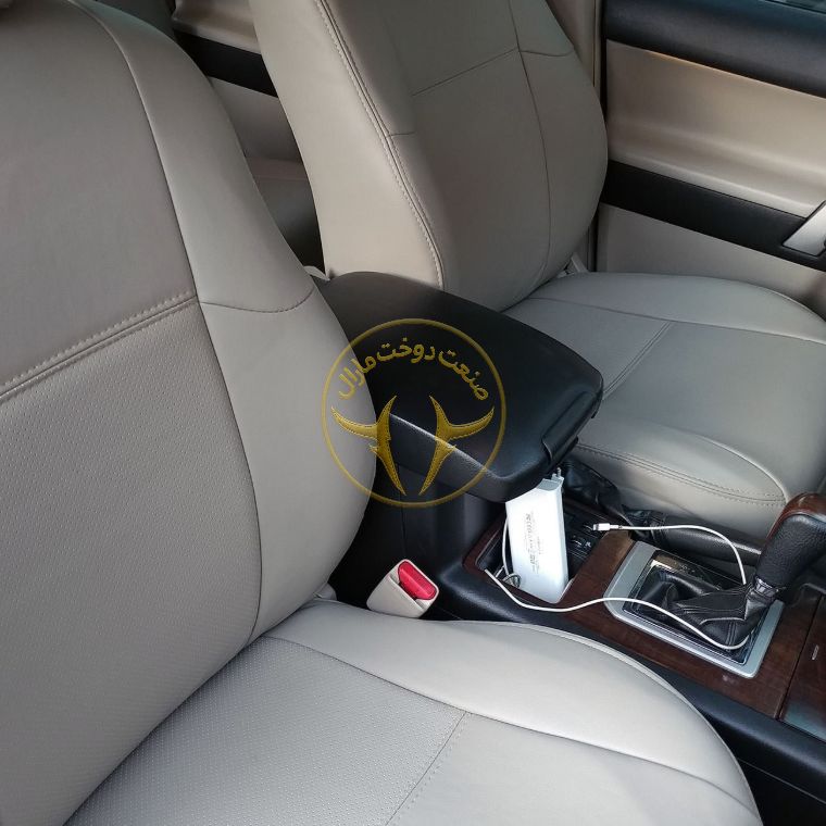 روکش چرم مشکی پرادو 2015 -2010 4درب