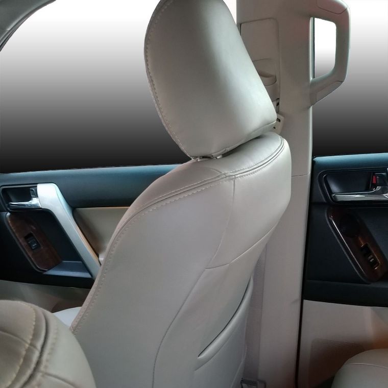 روکش چرم مشکی پرادو 2015 -2010 4درب