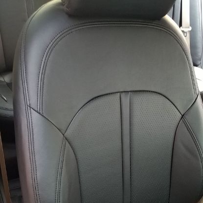 روکش صندلی چرم مشکی سوناتا ال اف LF