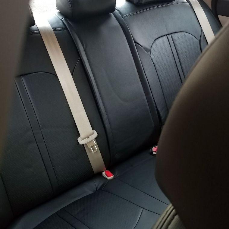 روکش صندلی چرم مشکی سوناتا ال اف LF