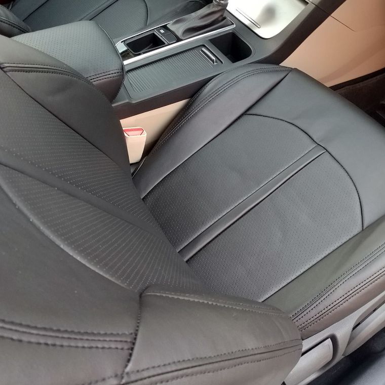 روکش صندلی چرم مشکی سوناتا ال اف LF