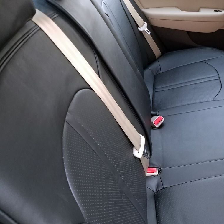 روکش صندلی چرم مشکی سوناتا ال اف LF