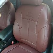 روکش صندلی چرم زرشکی سوناتا وای اف YF