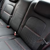 روکش چرم مشکی دوخت قرمز برلیانس 330