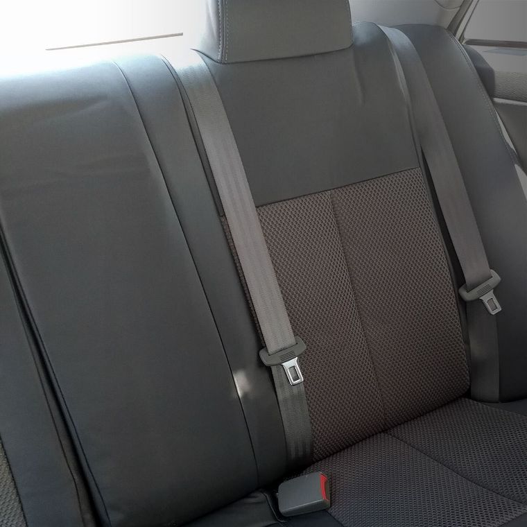 روکش صندلی چرم مشکی دوخت قرمز زد 300 Z