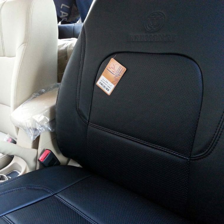 روکش چرم مشکی برلیانس 320