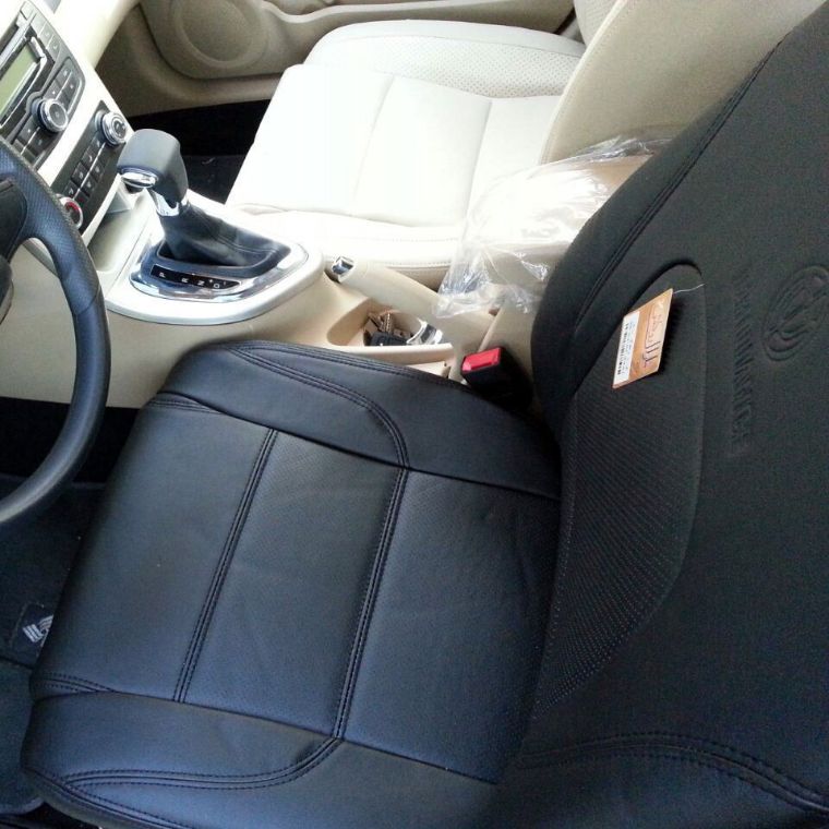 روکش چرم مشکی برلیانس 320