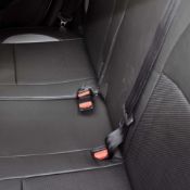 روکش صندلی چرم مشکی و طوسی پژو 2008