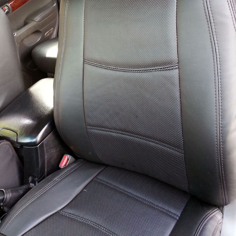 روکش صندلی چرم سدری پرادو 2 در 2009 - 2005