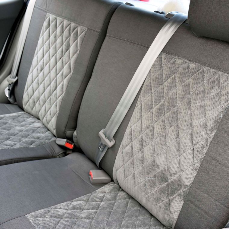 روکش چرم مشکی و مارون تیبا 2