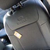 روکش چرم طوسی جیلی شاسی