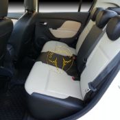 روکش چرم مشکی و کرم سیمبل