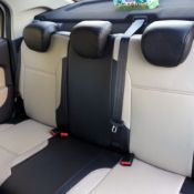 روکش چرم مشکی و کرم سیمبل