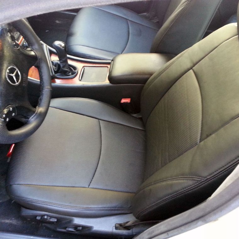 روکش چرم مشکی بنز سی 240 C