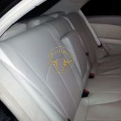 روکش چرم کرم بنز سی 240 E