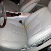 روکش چرم کرم بنز سی 240 E