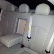 روکش چرم کرم بنز سی 240 E