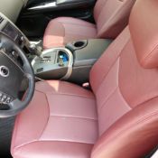 روکش چرم زرشکی کایرون