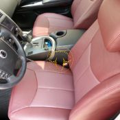 روکش چرم زرشکی کایرون