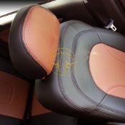 روکش چرم مشکی و مارون هایما S7