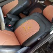 روکش چرم مشکی و مارون هایما S7