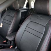 روکش چرم مشکی دوخت قرمز بسترن بی 30 B