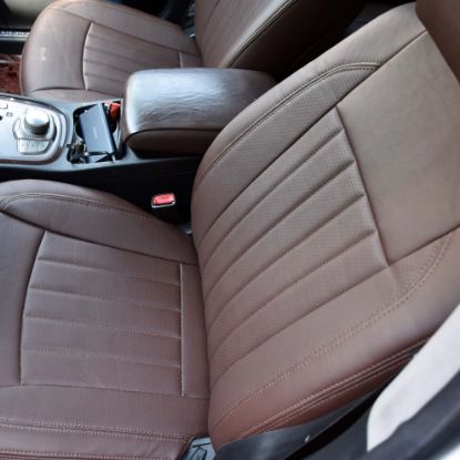 روکش چرم قهوه ای جنسیس