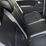 روکش چرم مشکی و طوسی ساندرو