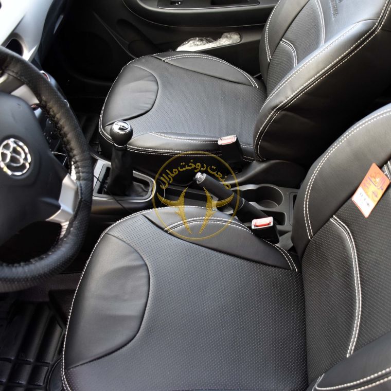 روکش چرم درجه 1 زرشکی مخصوص برلیانس 230 ، 220