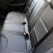 روکش صندلی چرم مشکی دوخت سفید برلیانس 230 و 220