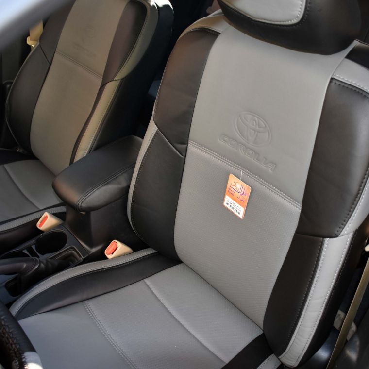 روکش چرم درجه 1 کرولا 2018 - 2015