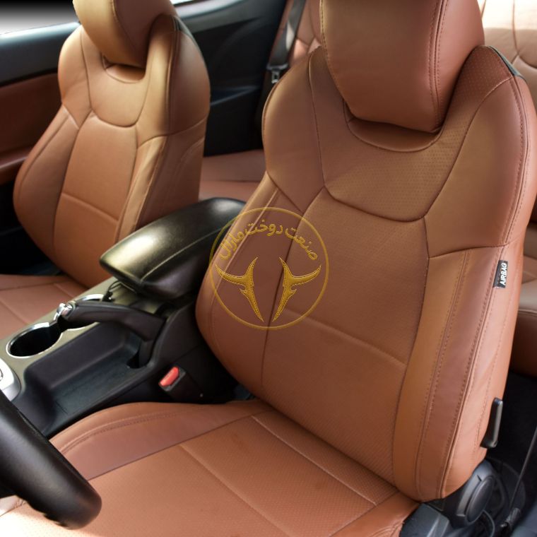 روکش چرم مارون جنسیس کوپه