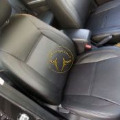 روکش صندلی چرم مشکی ولکس سی 30