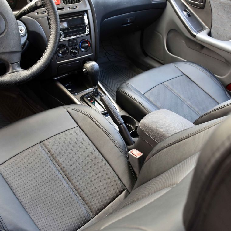 روکش صندلی چرم مشکی آوانته