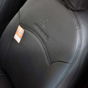 روکش صندلی چرم مشکی میراژ