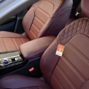 روکش صندلی چرم زرشکی تالیسمان