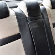روکش صندلی چرم مشکی و کرم کمری 2017 - 2012