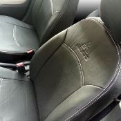 روکش صندلی چرم مشکی میراژ